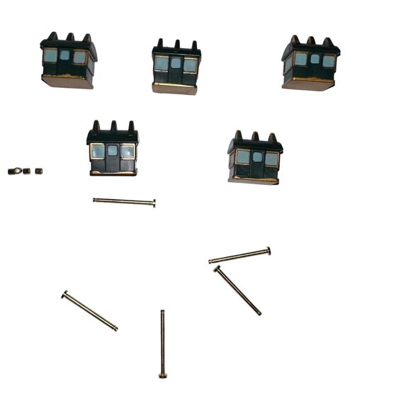 Read Mr Christmas Grand Ferris Wheel Replacement Compartments Green Pins Parts - Picture 3 of 3